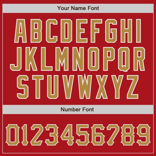 Autentica maglia da baseball Old Jersey personalizzata rossa, oro e bianca Autentica maglia da baseball Old Jersey personalizzata rossa, oro e bianca