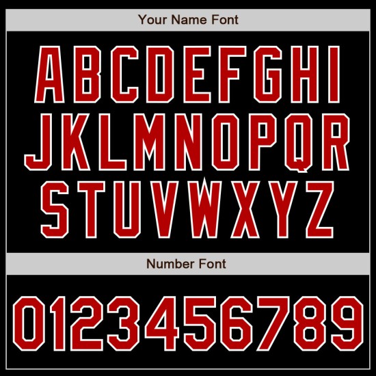 Maglia da baseball autentica personalizzata nera e verde, stile split rosso-neon Maglia da baseball autentica personalizzata nera e verde, stile split rosso-neon