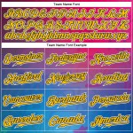 Maglia da baseball personalizzata con motivo graffiti 3D autentica in oro e nero Maglia da baseball personalizzata con motivo graffiti 3D autentica in oro e nero