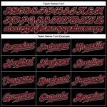 Maglia da baseball Crimson-City nera senza maniche, personalizzata, color crema, autentica Maglia da baseball Crimson-City nera senza maniche, personalizzata, color crema, autentica