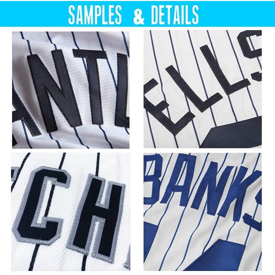 Maglia da baseball personalizzata autentica nera e grigia a righe bianche e viola Maglia da baseball personalizzata autentica nera e grigia a righe bianche e viola