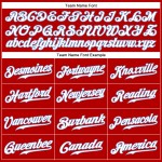 Maglia da baseball blu senza maniche bianca-rossa chiara personalizzata autentica Maglia da baseball blu senza maniche bianca-rossa chiara personalizzata autentica