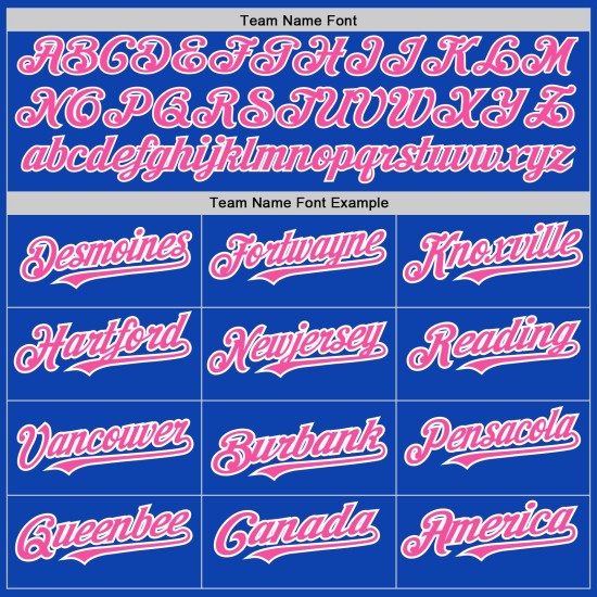 Maglia da baseball Thunder Fashion autentica bianca e rosa personalizzata con strisce blu divise Maglia da baseball Thunder Fashion autentica bianca e rosa personalizzata con strisce blu divise