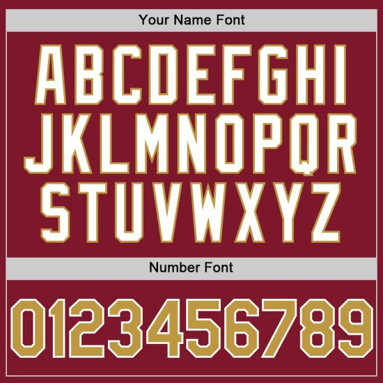 Maglia da baseball personalizzata con motivo sfumato in 3D, modello antico, oro e bianco, Crimson Twinkle, autentica. Maglia da baseball personalizzata con motivo sfumato in 3D, modello antico, oro e bianco, Crimson Twinkle, autentica.
