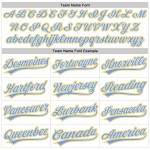 Maglia da baseball leggera autentica, personalizzata, blu-oro, bianca e retrò Maglia da baseball leggera autentica, personalizzata, blu-oro, bianca e retrò