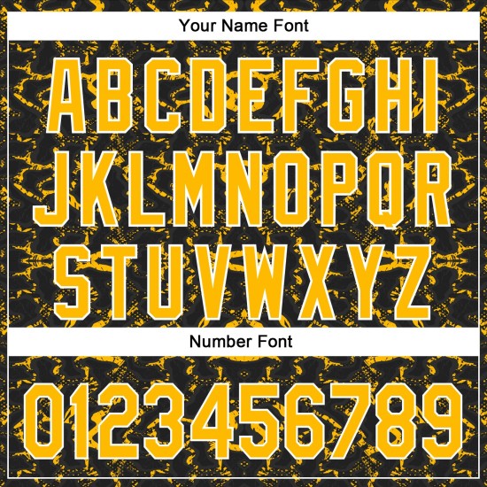 Maglia da baseball Tiger personalizzata con motivo zebrato oro-bianco autentico e nero in 3D Maglia da baseball Tiger personalizzata con motivo zebrato oro-bianco autentico e nero in 3D