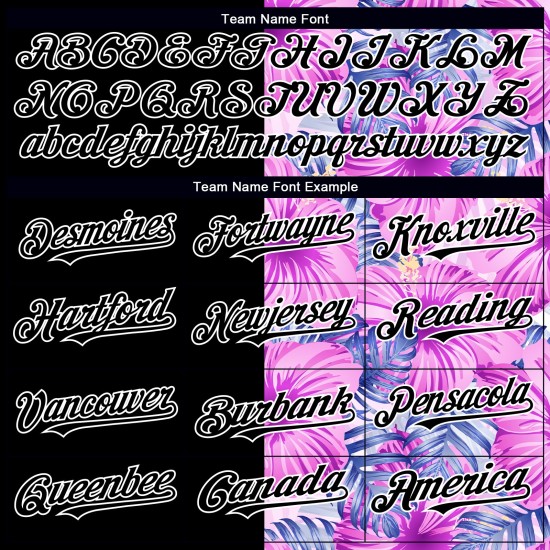 Maglia da baseball con motivo 3D, motivo Hawaii rosa, autentico, personalizzato, motivo tropicale nero-bianco con fiori e palme, foglie Maglia da baseball con motivo 3D, motivo Hawaii rosa, autentico, personalizzato, motivo tropicale nero-bianco con fiori e palme, foglie