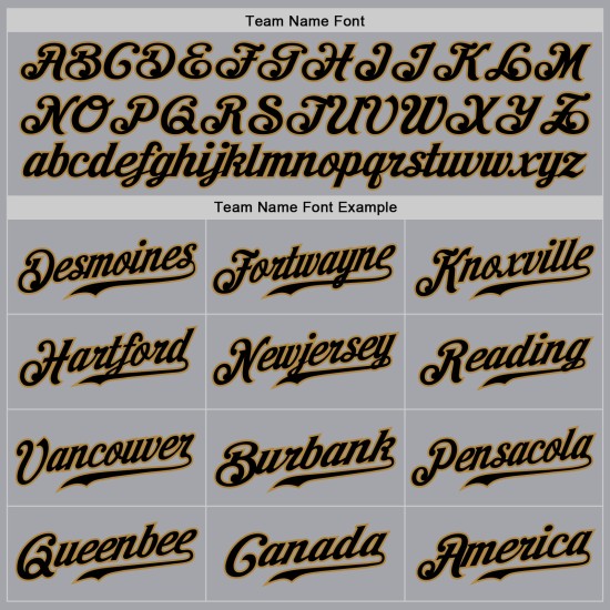 Maglia da baseball autentica personalizzata nera e grigia, modello Old Jersey Maglia da baseball autentica personalizzata nera e grigia, modello Old Jersey