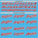 Maglia da baseball personalizzata in stile autentico con design scintillante 3D, motivo rosso-bianco, stella e blu. Maglia da baseball personalizzata in stile autentico con design scintillante 3D, motivo rosso-bianco, stella e blu.