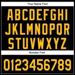 Maglia da baseball autentica personalizzata Tree Rave nera con design 3D e motivo giallo-viola con occhi Maglia da baseball autentica personalizzata Tree Rave nera con design 3D e motivo giallo-viola con occhi