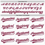 Maglia da baseball autentica personalizzata, stile retrò, bianca e marrone Maglia da baseball autentica personalizzata, stile retrò, bianca e marrone